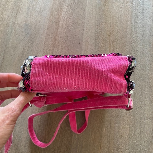 Sequin Unicorn Adjustable Backpack -M1 - Picture 3 of 8